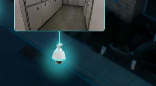 Mailroom camera view